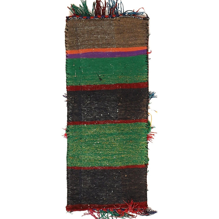Afghan Saddle Bag Rug 1' 0" x 2' 4" Hand-Knotted | No. AL41914