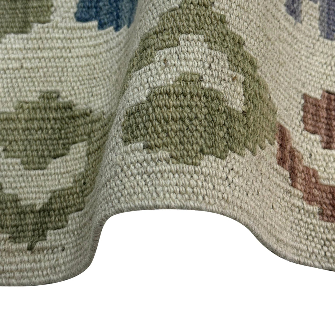 Afghan Vegetable Kilim Rug 2' 8" x 4' 1" Flat-Weave | No. AL422630