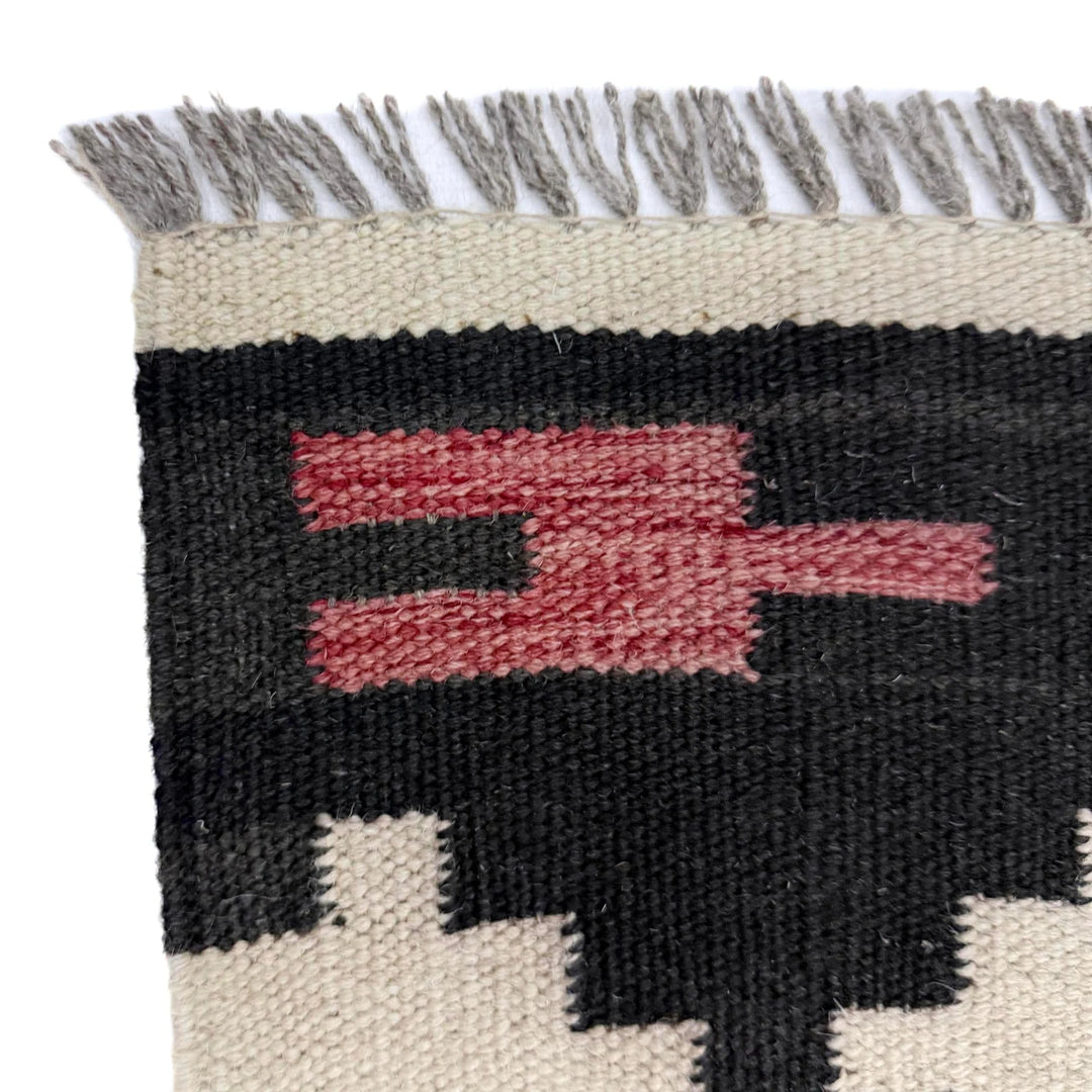 Afghan Vegetable Kilim Rug 5' 7" x 7' 9" Flat-Weave | No. AL423200