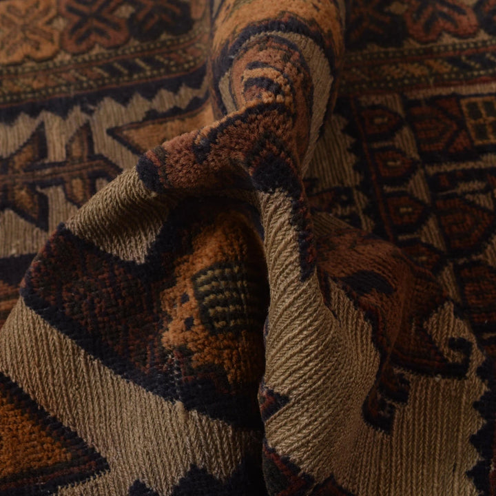 Afghan Prayer Rug 2' 7" x 4' 4" Hand-Knotted | No. AL42507