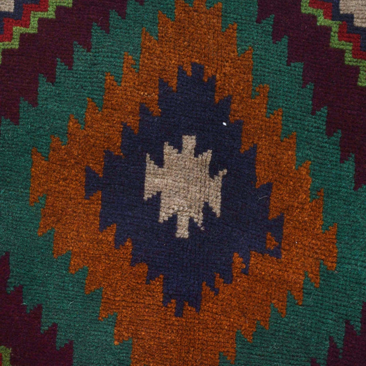 Afghan Baluchi Rug 4' 0" x 6' 8" Hand-Knotted | No. AL42573