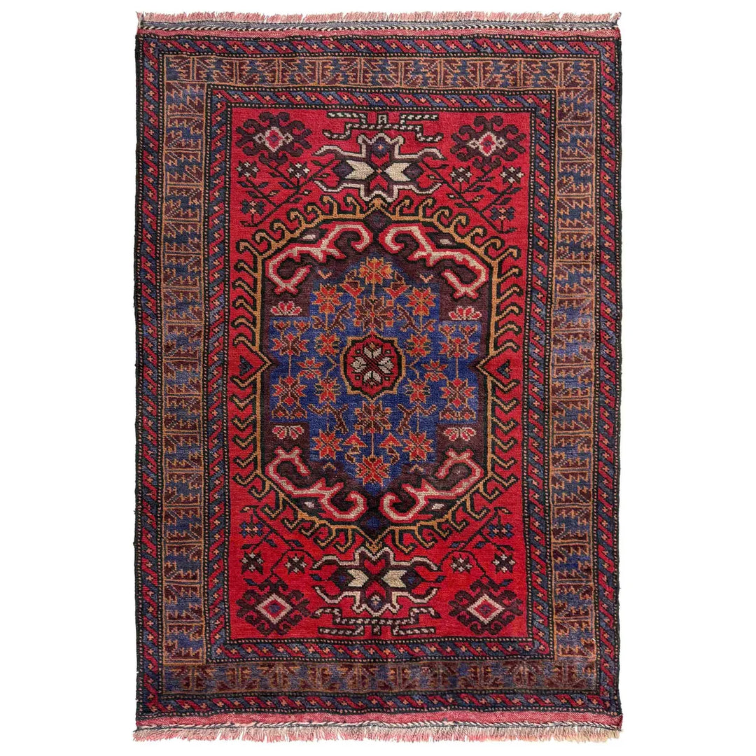 Handmade Baluchi Rug 3' 0" x 4' 4" - No. AL42996