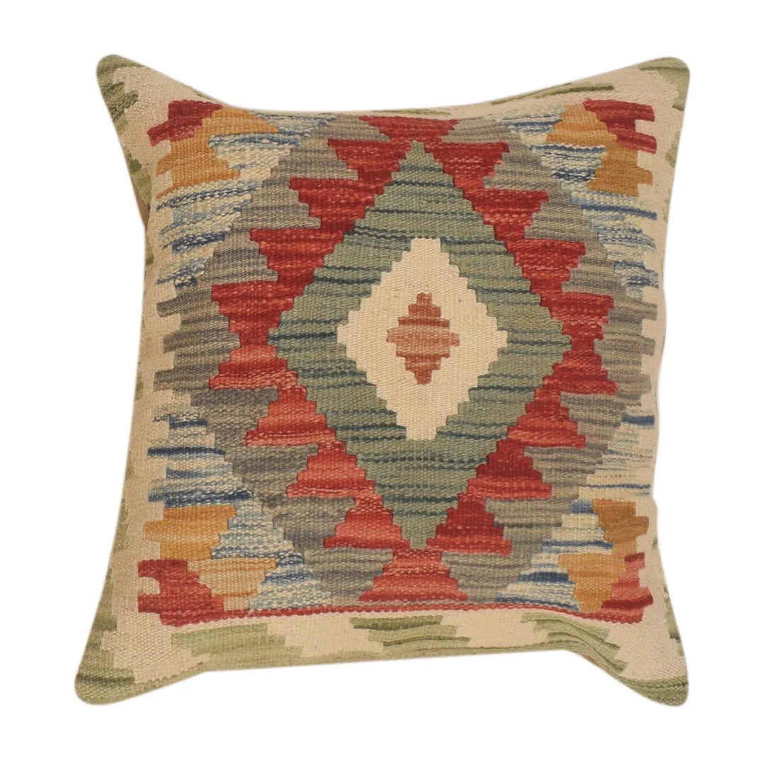 Turkish Style Kelim Cushion 1' 4" x 1' 6" - No. AL43586