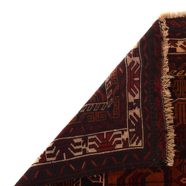 Afghan Prayer Rug 2' 10" x 4' 3" Hand-Knotted | No. AL44116