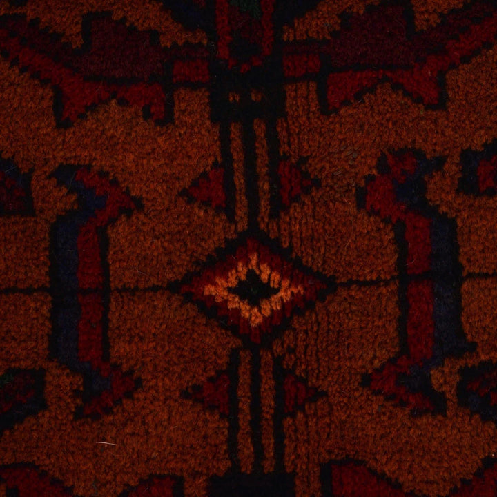 Afghan Prayer Rug 2' 10" x 4' 3" Hand-Knotted | No. AL44116