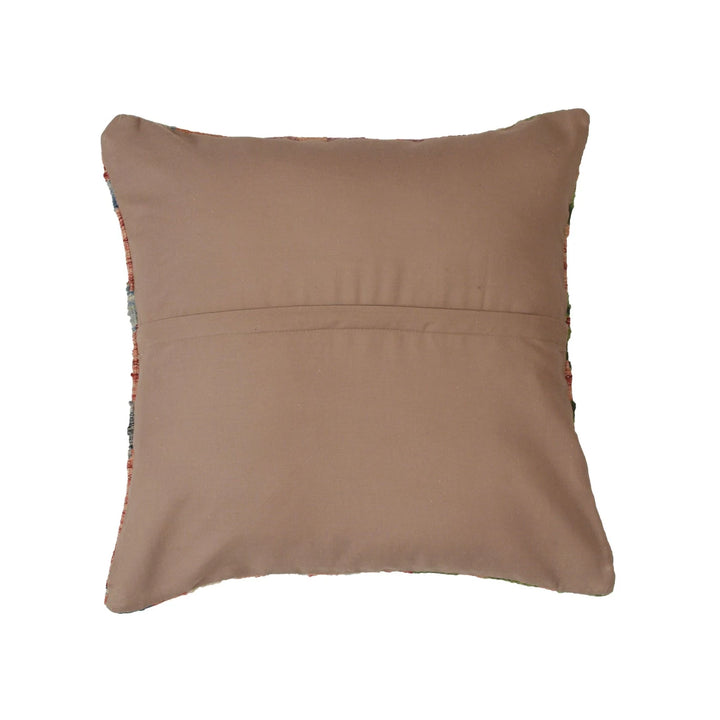 Afghan Kilim Cushion 1' 5" x 1' 5" Flat-Weave | No. AL44154