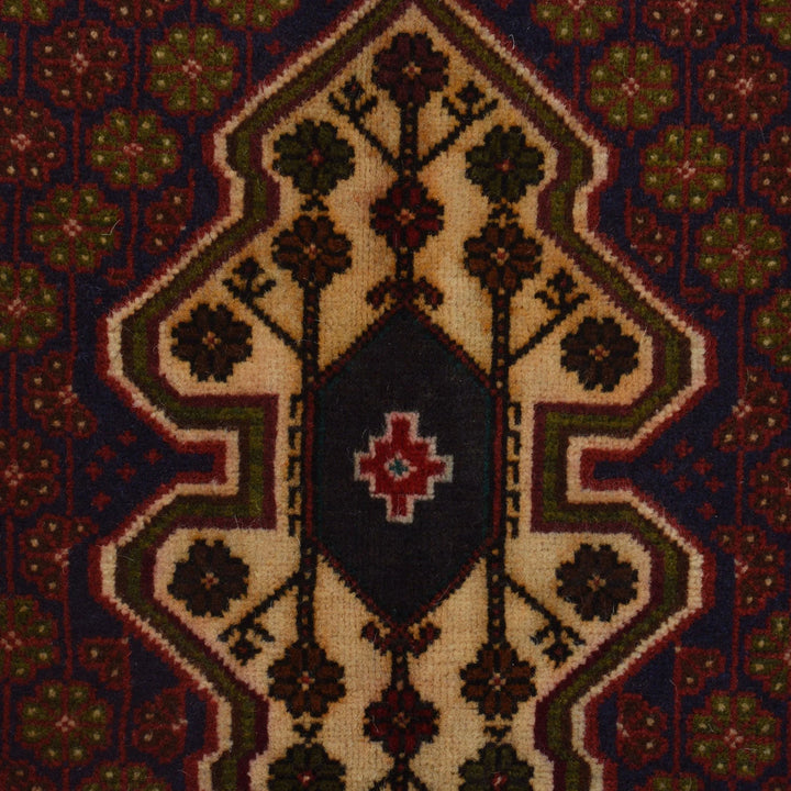 Afghan Baluchi Rug 3' 0" x 4' 8" Hand-Knotted | No. AL44462