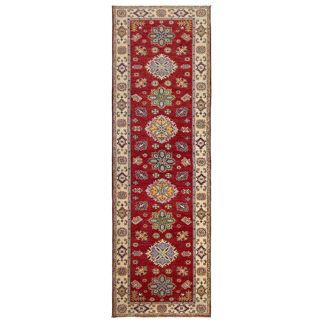 Oriental Kazak Runner Rug 2' 8" x 9' 9" - No. AL44859