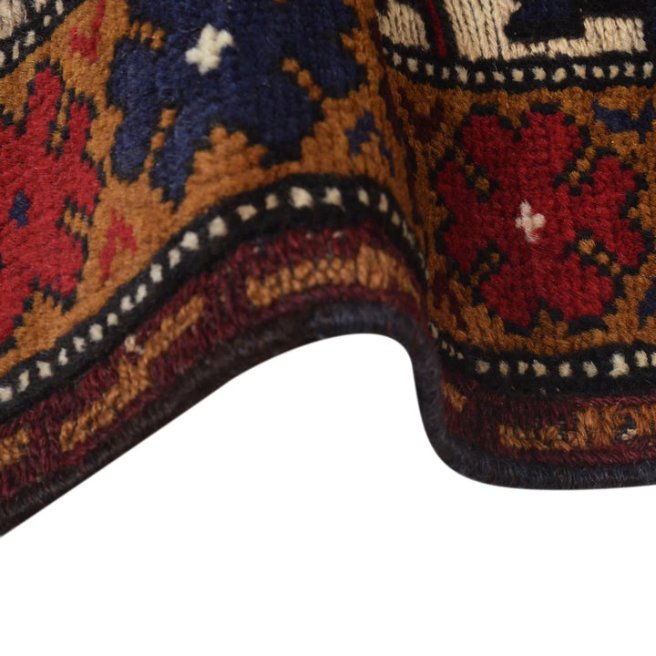 Afghan Barjista Kilim Rug 2' 7" x 11' 8" Flat-Weave | No. AL44887
