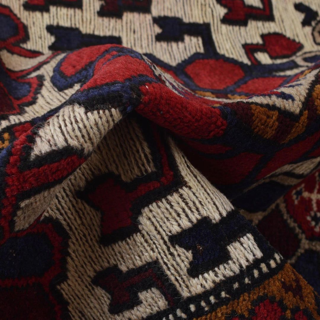 Afghan Barjista Kilim Rug 2' 7" x 11' 8" Flat-Weave | No. AL44887