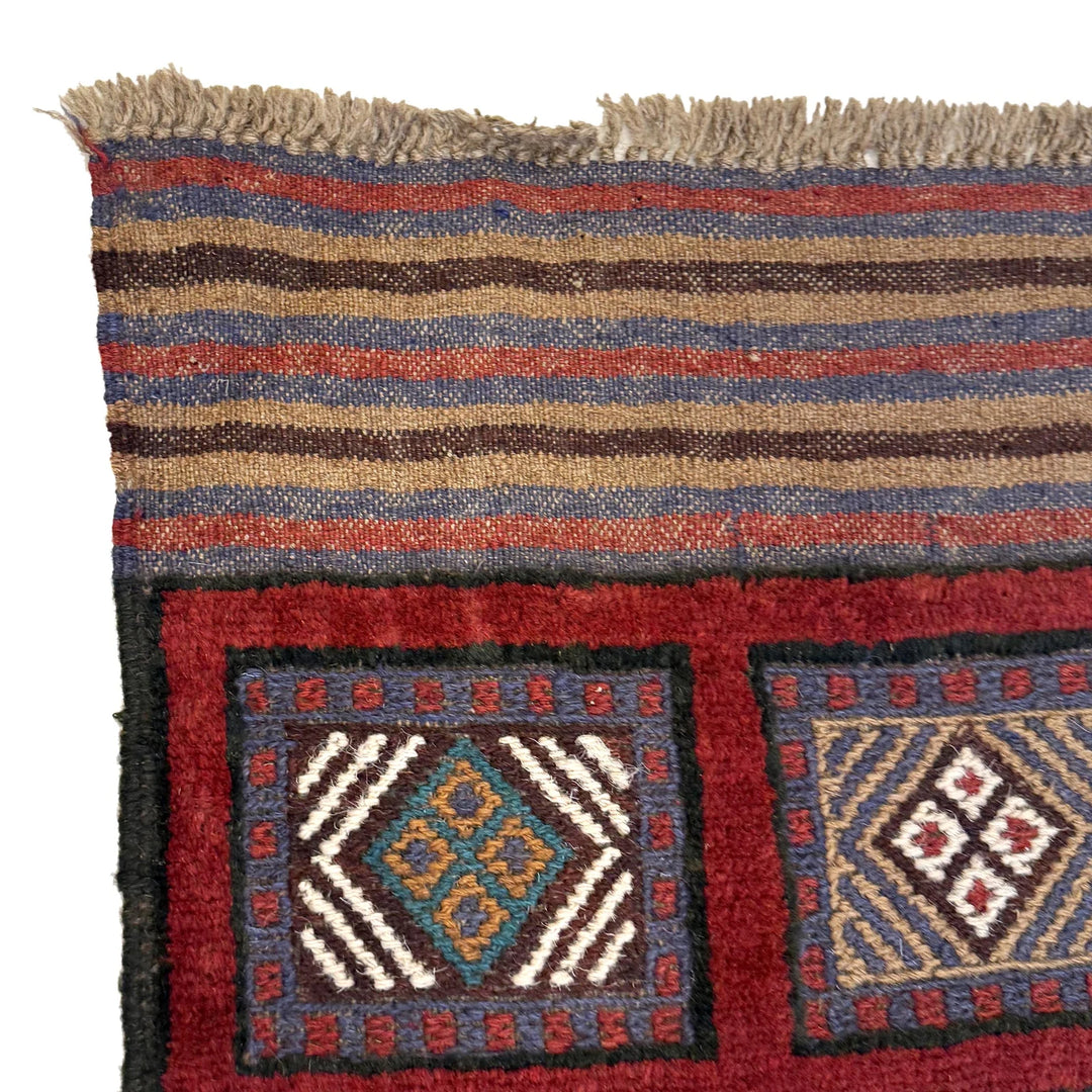 Afghan Barjasta Kilim Rug 4' 0" x 6' 0" Flat-Weave | No. AL45640