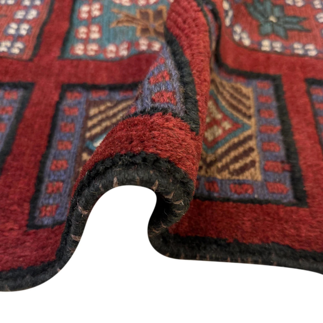 Afghan Barjasta Kilim Rug 4' 0" x 6' 0" Flat-Weave | No. AL45640