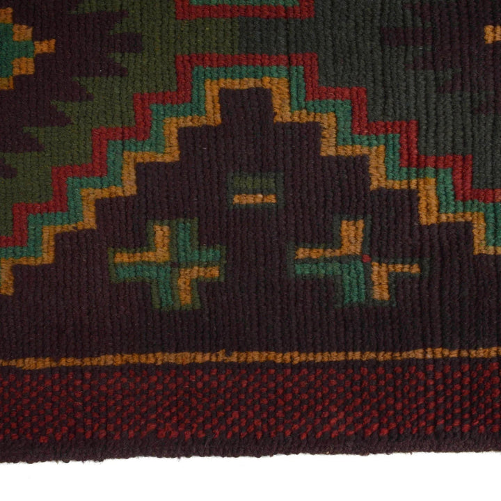 Afghan Baluchi Runner 2' 3" x 9' 5" Hand-Knotted | No. AL45653