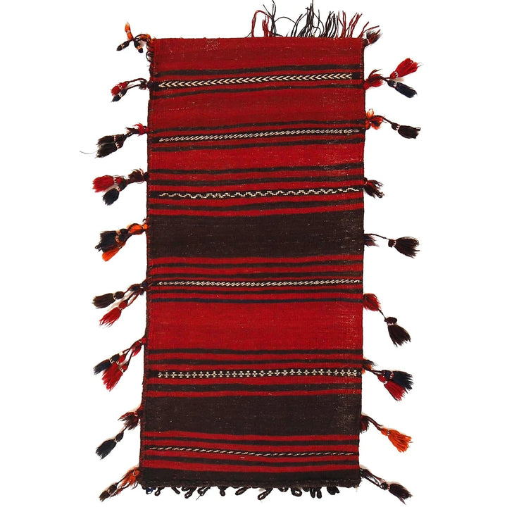 Afghan Balisht Rug 1' 9" x 3' 10" Hand-Knotted | No. AL45952