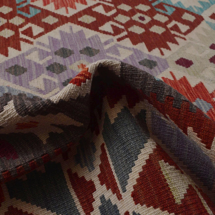 Afghan Kilim Rug 10' 0" x 16' 1" Flat-Weave | No. AL45958