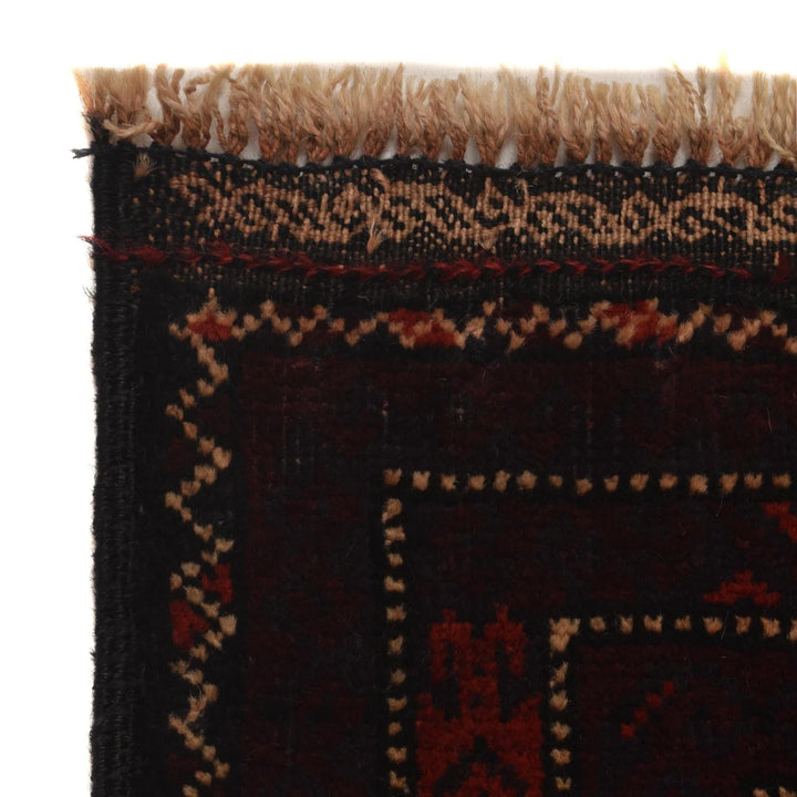 Afghan Prayer Rug 2' 9" x 4' 11" Hand-Knotted | No. AL46030