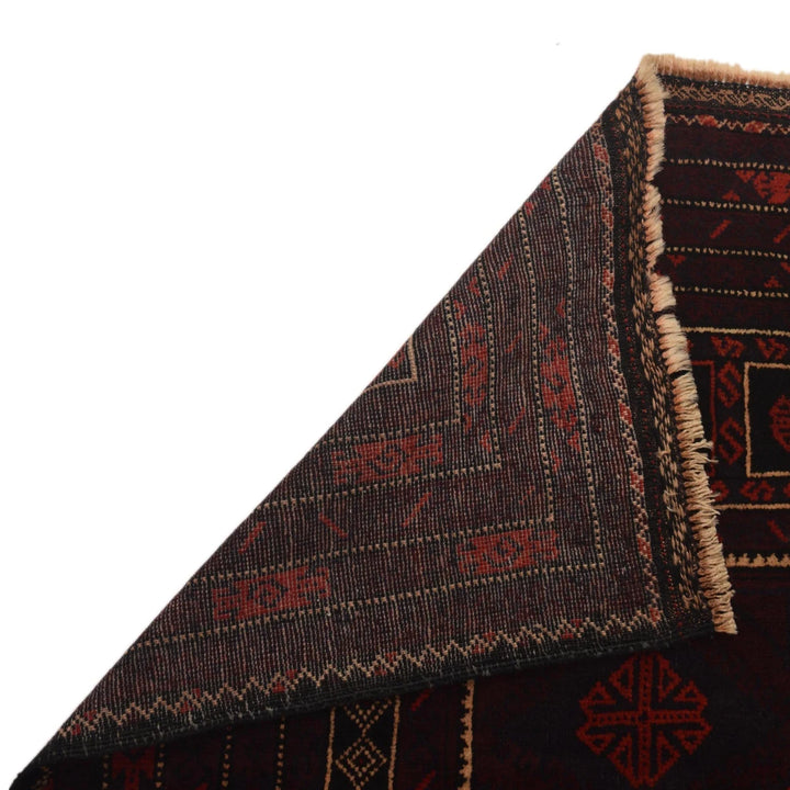 Afghan Prayer Rug 2' 9" x 4' 11" Hand-Knotted | No. AL46030
