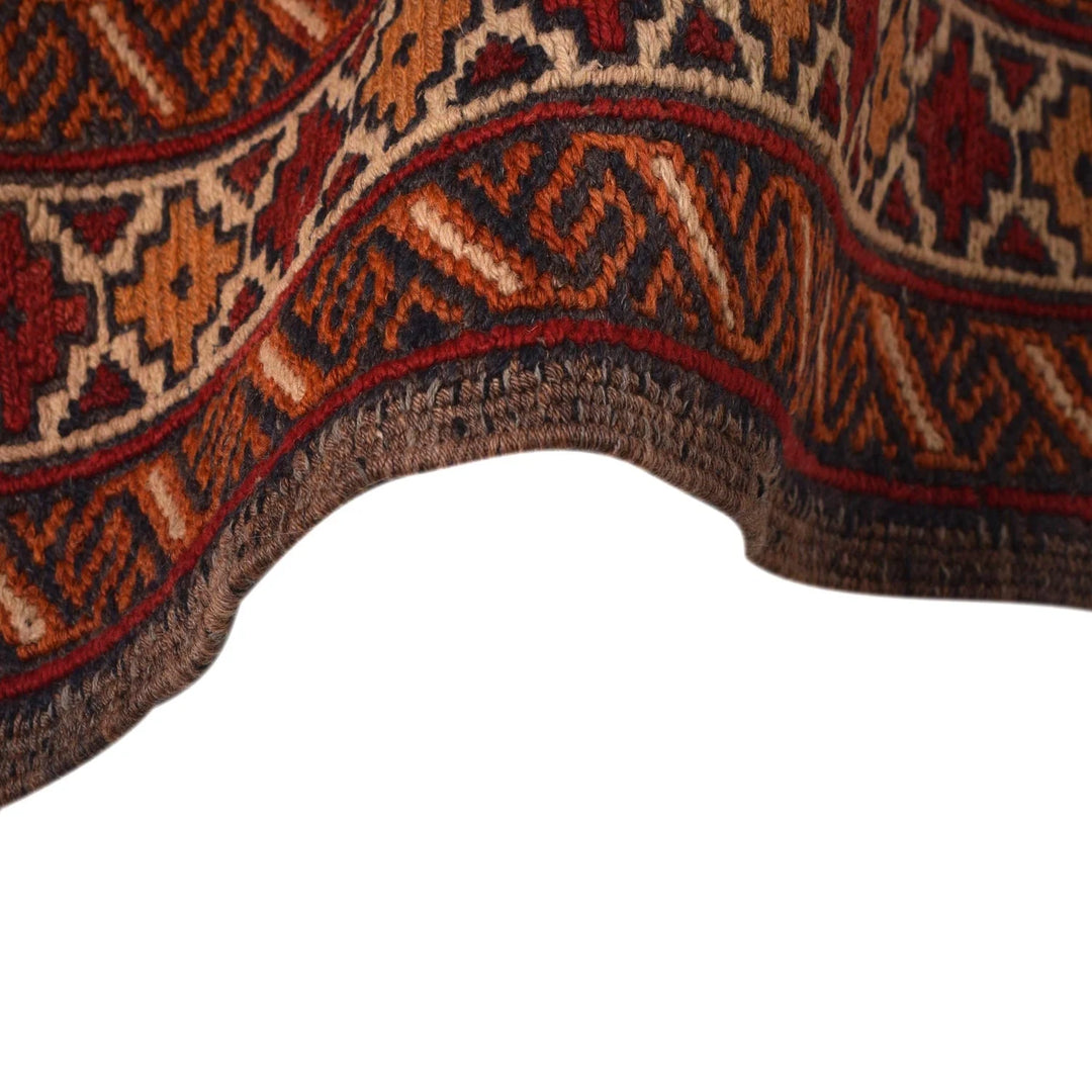 Afghan Maliki Kilim Rug 4' 2" x 6' 0" Flat-Weave | No. AL46285