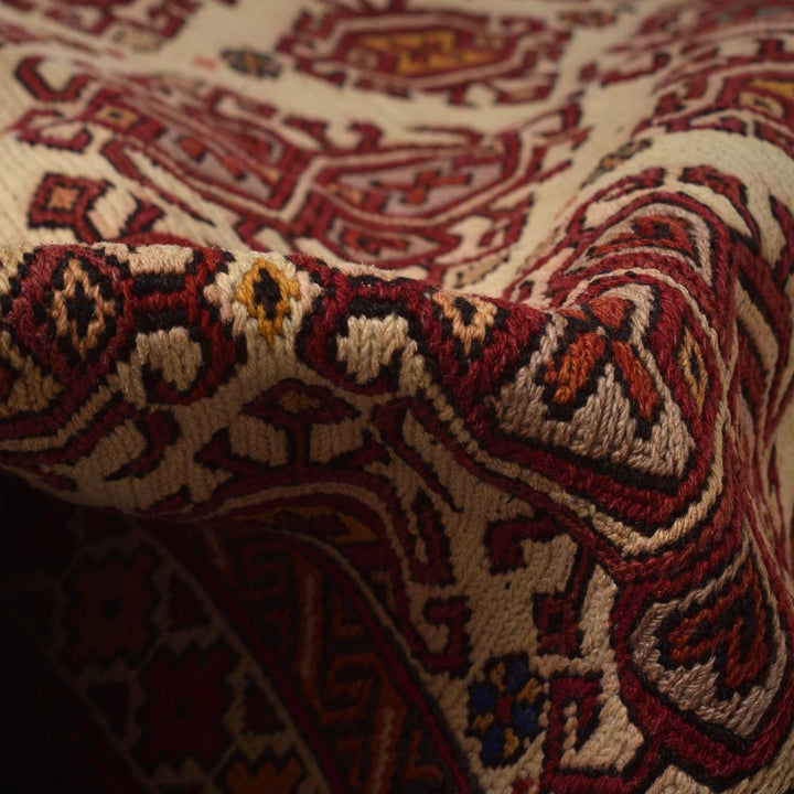 Afghan Maliki Kilim Rug 4' 2" x 6' 0" Flat-Weave | No. AL46285