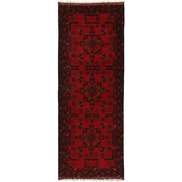 Afghan Khal Mohammadi Rug 1' 8" x 4' 9" Hand-Knotted | No. AL46428