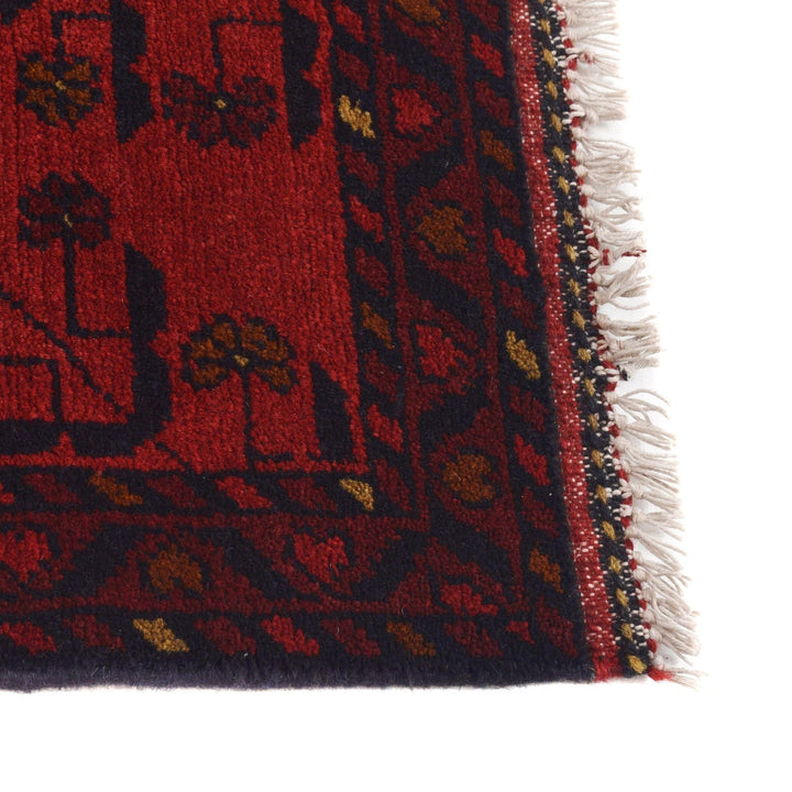 Afghan Khal Mohammadi Rug 1' 8" x 4' 9" Hand-Knotted | No. AL46428