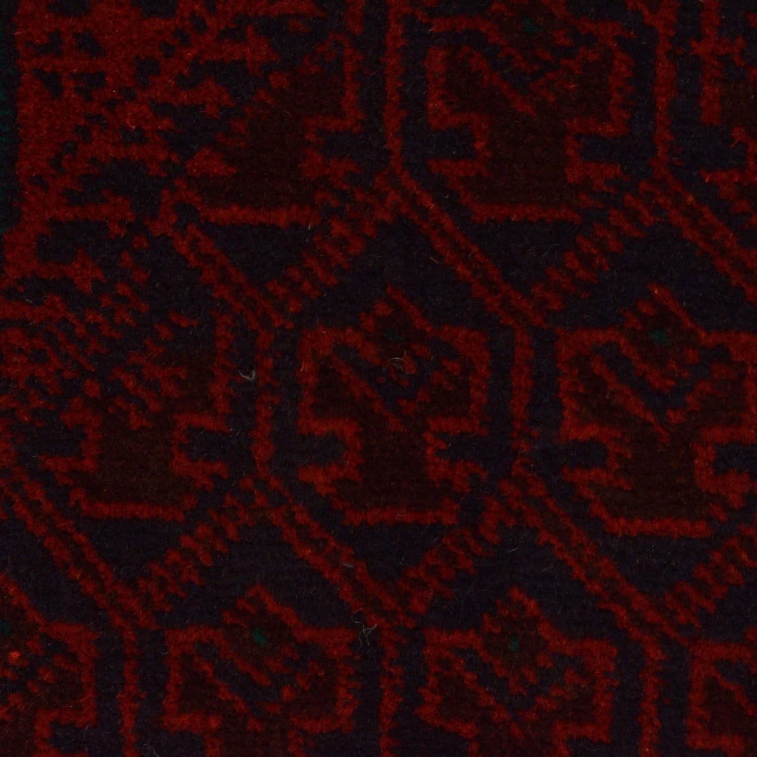 Afghan Prayer Rug 2' 11" x 4' 4" Hand-Knotted | No. AL46732