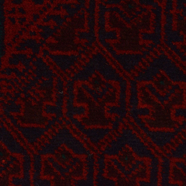 Afghan Prayer Rug 2' 11" x 4' 4" Hand-Knotted | No. AL46732