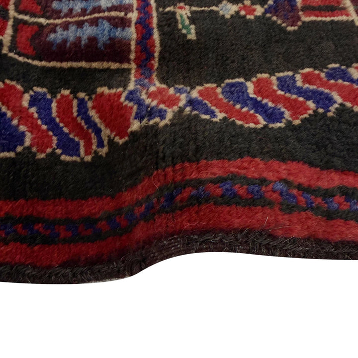 Afghan Prayer Rug 2' 6" x 3' 9" Hand-Knotted | No. AL46814