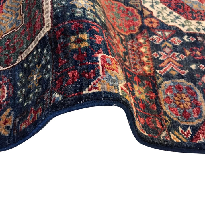 Purple Afghan Mamluk Rug 2'8" x 17'3" Hand-Knotted | No. AL47189