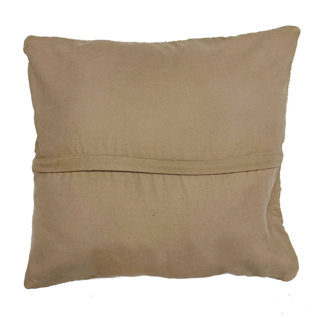 Afghan Kilim Cushion Cover 1' 4" x 1' 6" Flat-Weave | No. AL472089