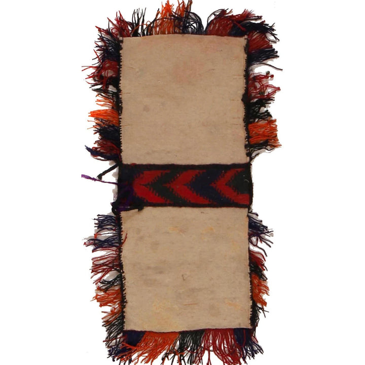 Afghan Tribal Rug 1' 1" x 2' 7" Hand-Knotted | No. AL47449