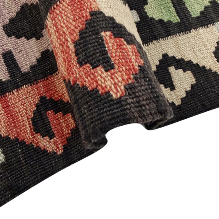 Afghan Vegetable Kilim Rug 4'11" x 6'4" Flat-Weave | No. AL475445