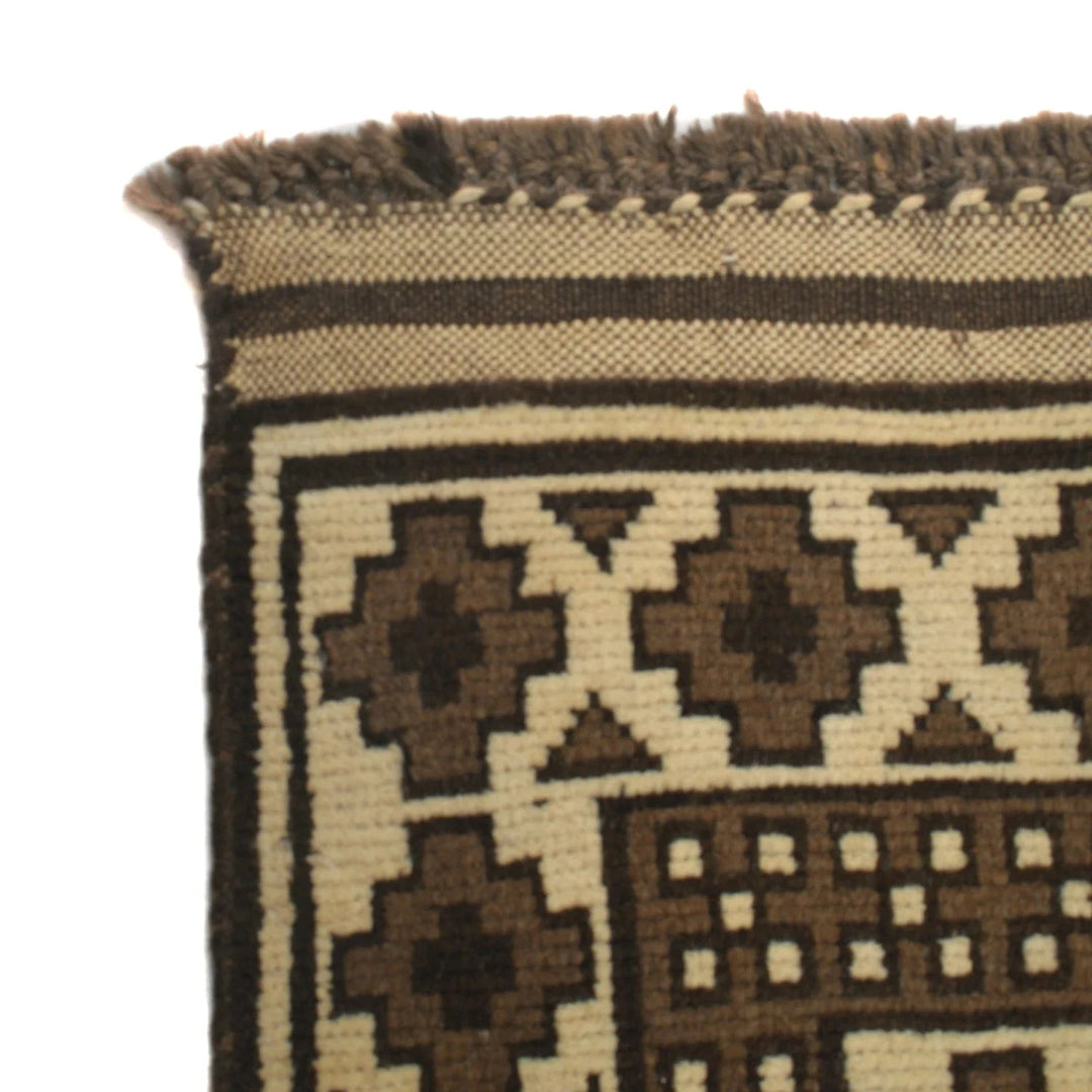 Afghan Baluchi Rug 5' 8" x 8' 7" Hand-Knotted | No. AL48045