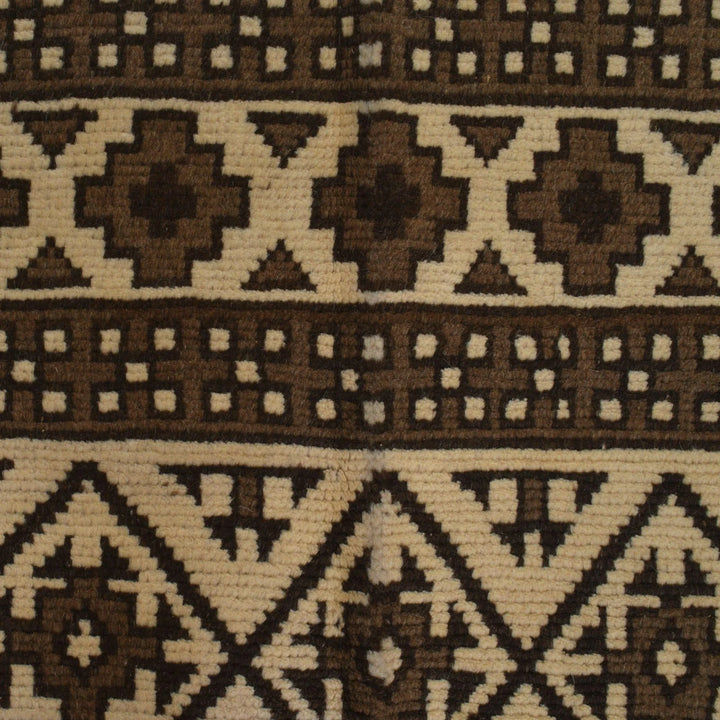 Afghan Baluchi Rug 5' 8" x 8' 7" Hand-Knotted | No. AL48045