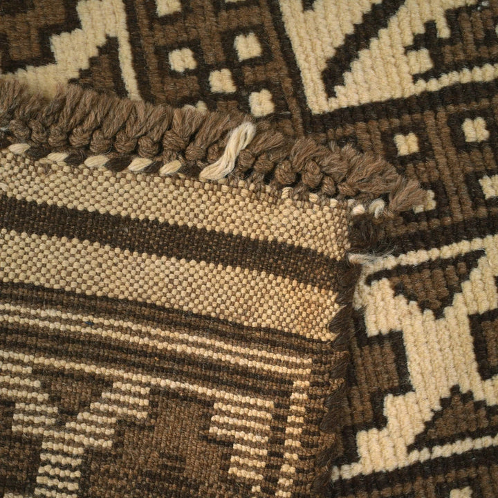 Afghan Baluchi Rug 5' 8" x 8' 7" Hand-Knotted | No. AL48045