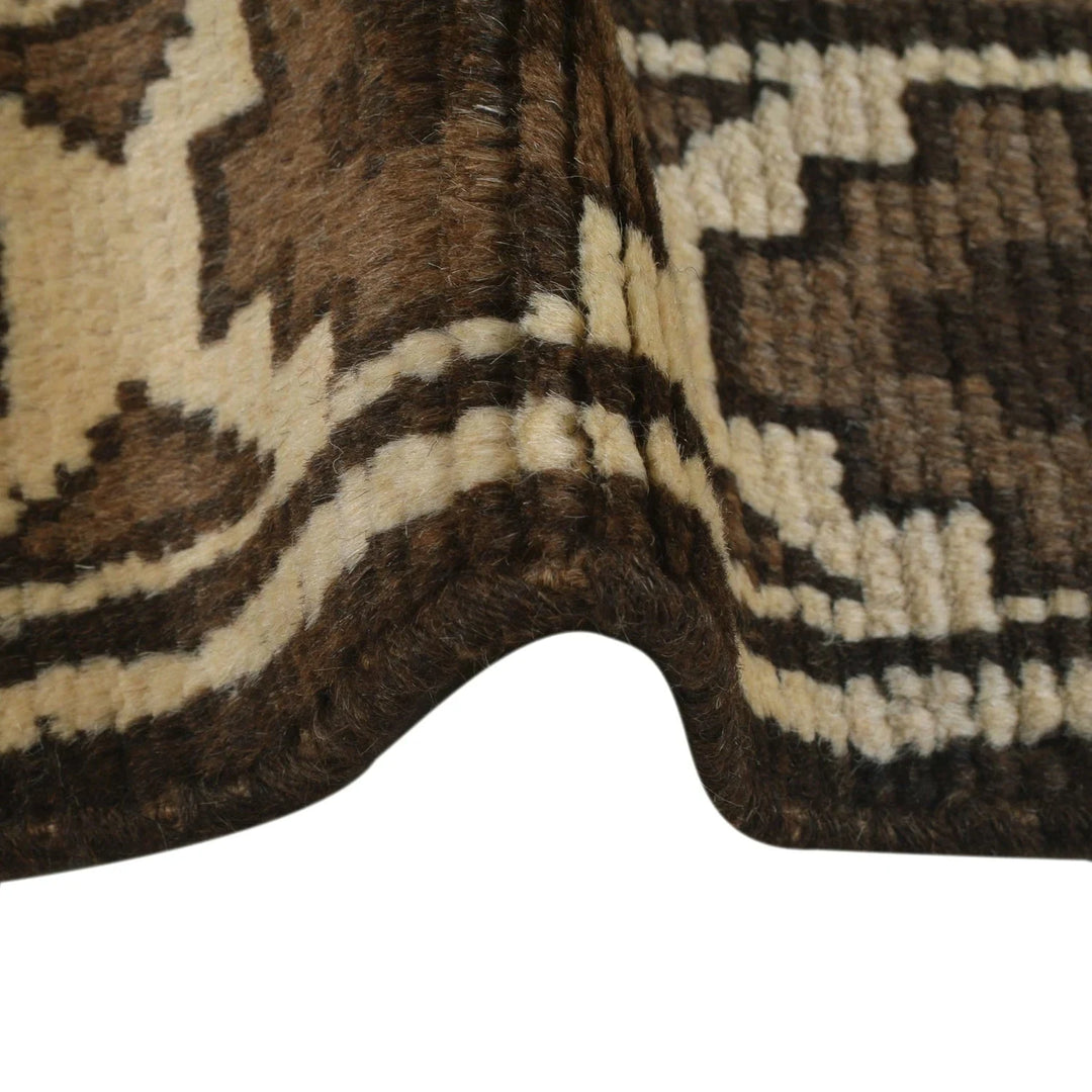 Afghan Baluchi Rug 5' 8" x 8' 7" Hand-Knotted | No. AL48045