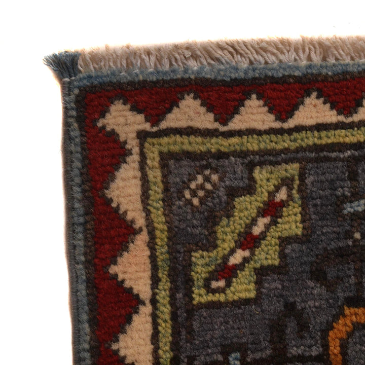 Afghan Mamluk Rug 4' 11" x 6' 7" Hand-Knotted | No. AL48345
