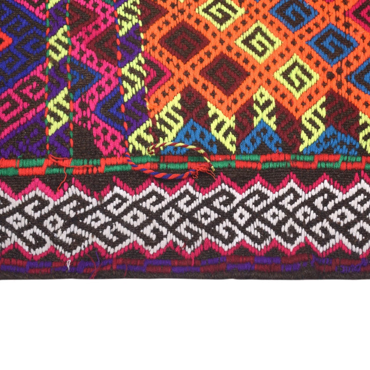 Afghan Kilim Runner 2' 3" x 8' 5" Flat-Weave | No. AL48466