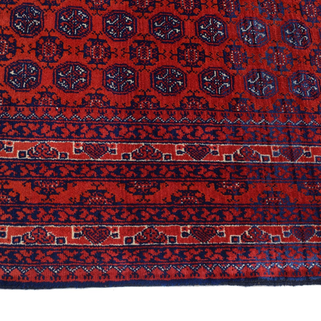 Afghan Khoja Roshnai Rug 4' 11" x 6' 4" Hand-Knotted | No. AL48505