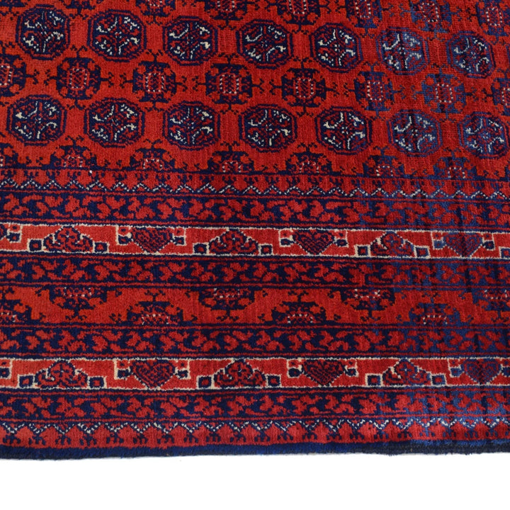 Afghan Khoja Roshnai Rug 4' 11" x 6' 4" Hand-Knotted | No. AL48505