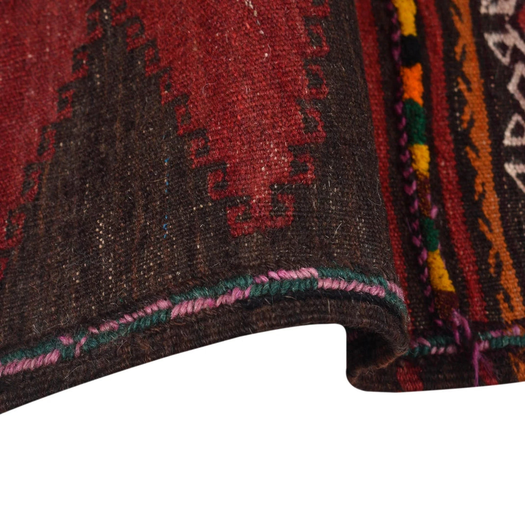 Afghan Table Sheet Runner Rug 2' 3" x 6' 5" Flat-Weave | No. AL48617