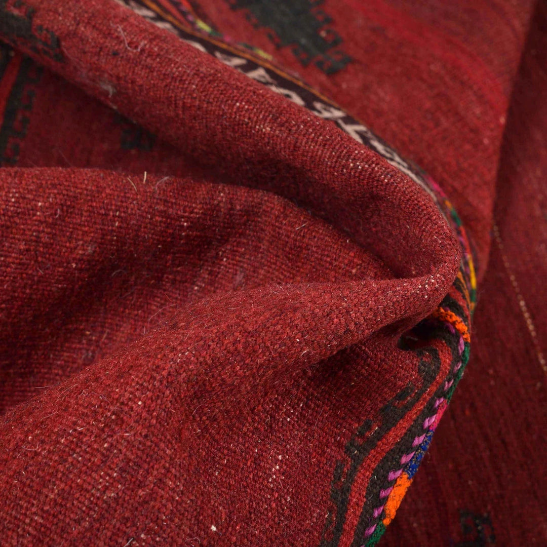 Afghan Table Sheet Runner Rug 2' 3" x 6' 5" Flat-Weave | No. AL48617