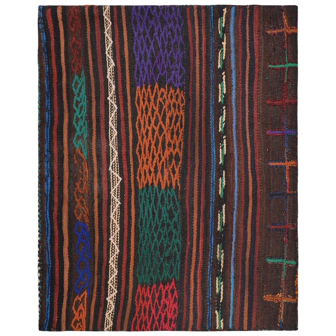 Afghan Balisht Kilim Rug 2' 1" x 1' 9" Flat-Weave | No. AL48851