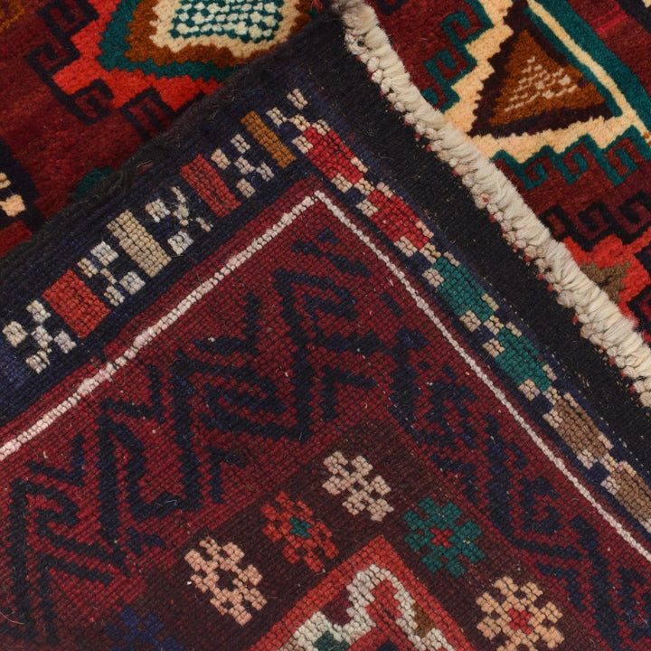Afghan Baluchi Rug 3' 6" x 6' 0" Hand-Knotted | No. AL49230