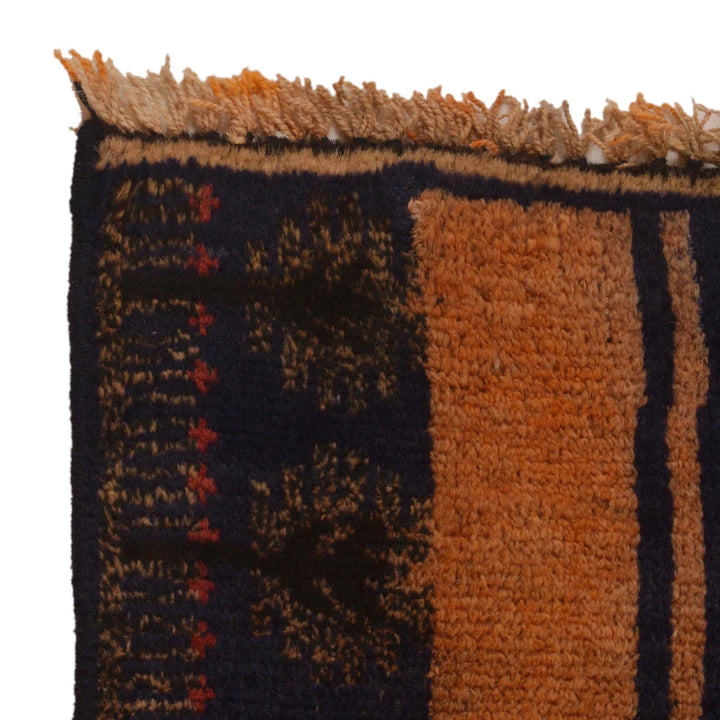 Afghan Pictorial Rug 2' 11" x 4' 10" Hand-Knotted | No. AL49589