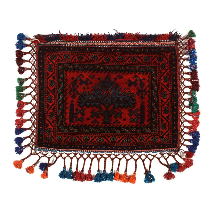 Afghan Balisht Rug 1' 9" x 2' 2" Hand-Knotted | No. AL49807