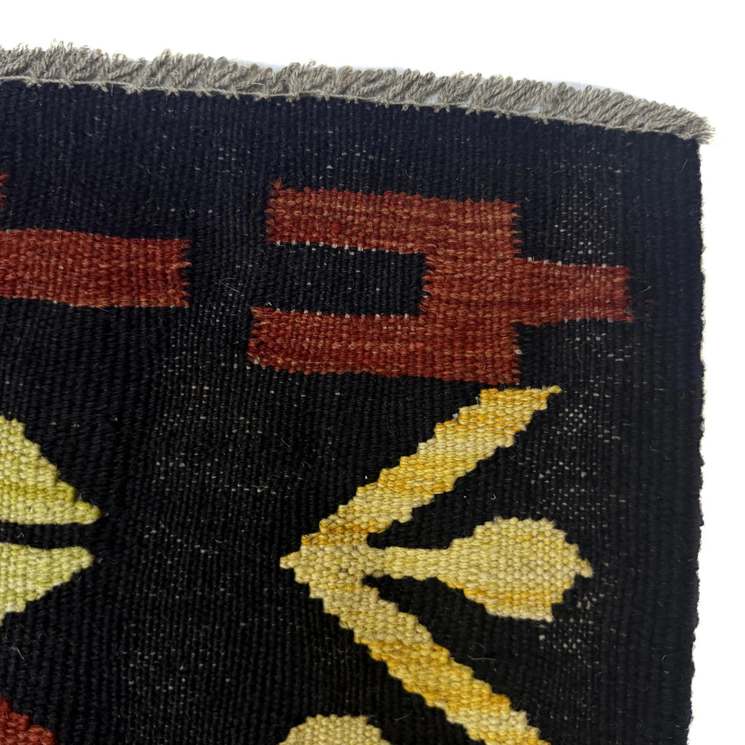 Afghan Kilim Rug 9' 5" x 12' 6" Flat-Weave | No. AL50222