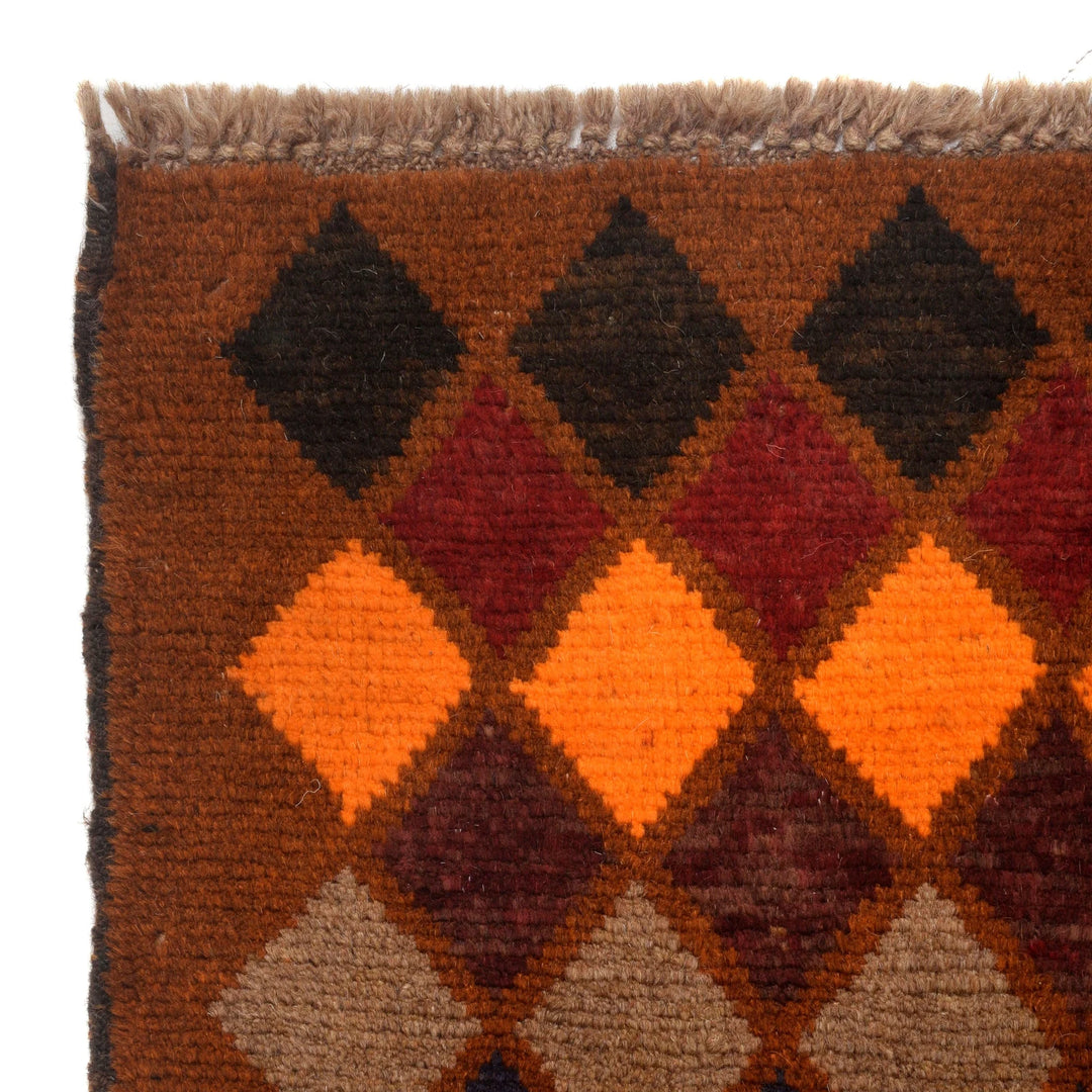 Tribal Baluchi Rug 3' 8" x 6' 4" - No. AL50888