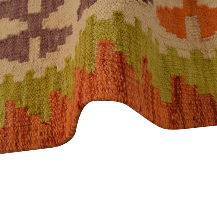 Afghan Kilim Runner 2' 10" x 9' 2" Flat-Weave | No. AL51170