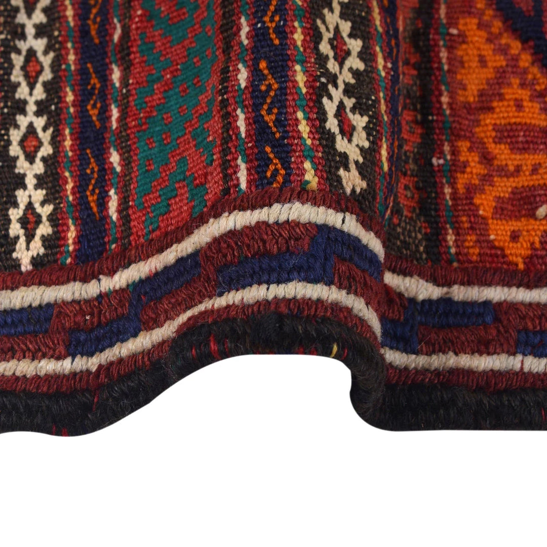Afghan Kilim Rug 4' 2" x 6' 7" Flat-Weave | No. AL51822